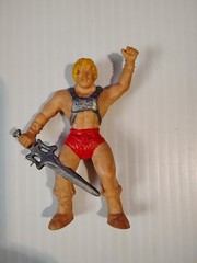 Vintage Masters of the Universe Figure Eraser Lot He Man Skeletor Orko Teela Etc