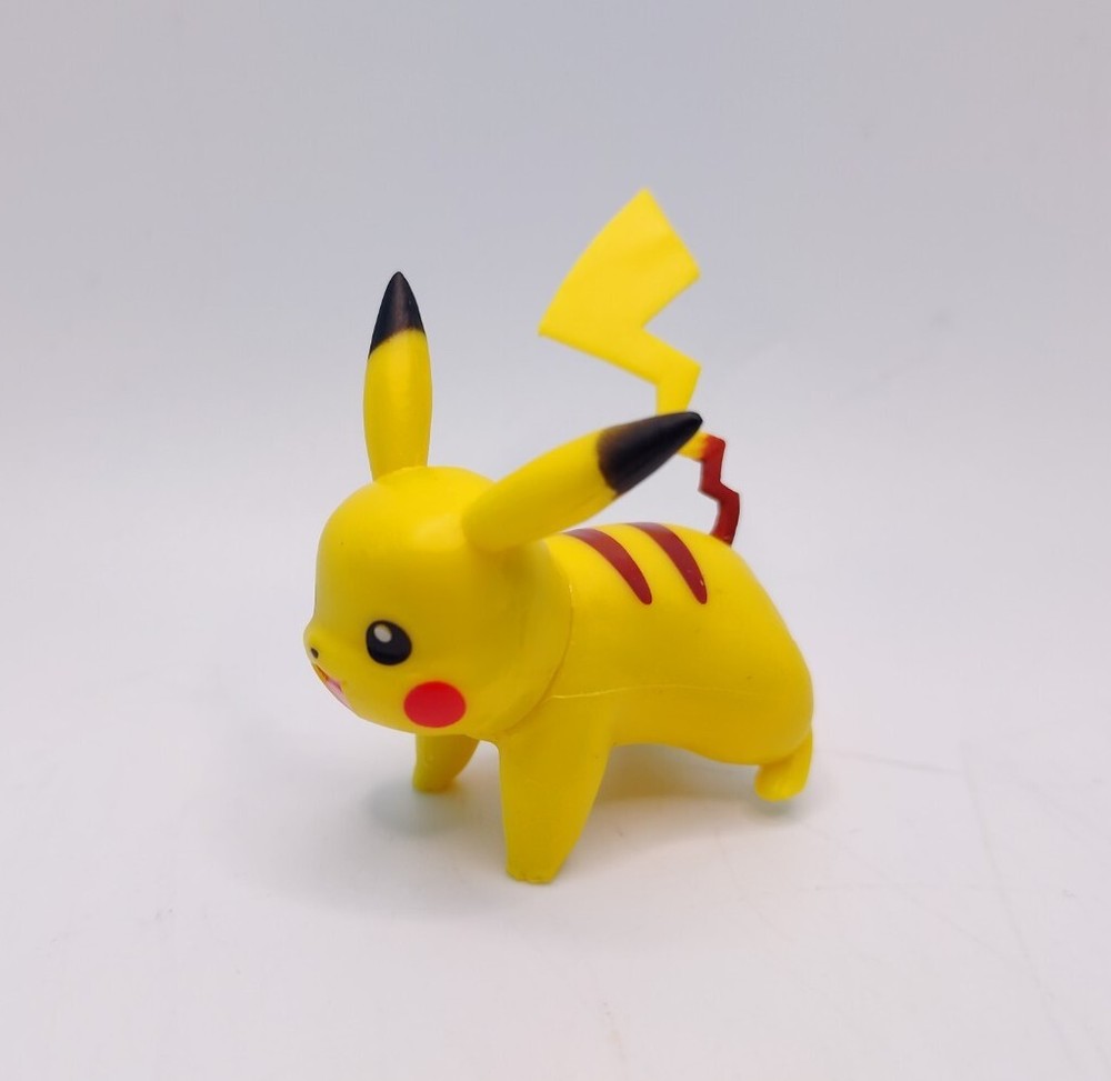 Pikachu Red Cheeks Pokemon Figure Mini Toy Figurine WCT 2018
