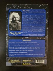 SEALED! Albert Einstein Action Figure Accoutrements Item #11071 Scientist