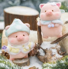 Toyzero Lulu The Piggy Winter Series 4.3″ 5.3″ 13.7″ Action Figure Gift In Stock