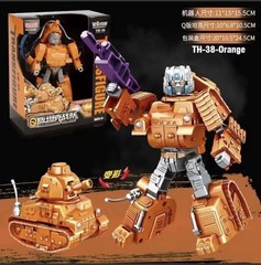 2022 Tank Alliance Transformers Robot 6 IN 1 Q Military Car Action Figure