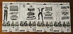 WWE Superstars Series 14 SET – Iron Sheik DIESEL Great Muta ZEUS – 4 Figures NEW