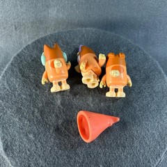 Bluey Bingo 2 Inch Action Figure Lot Ludo Moose Entertainment