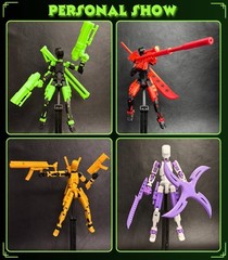 altuco 4-Pack 7.1″ T13 Action Figures Set,Titan 13 Toy for Boys,Kids | Large …