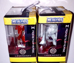 Godzilla X Kong – Shimo & Skar King – Jada Metal Figures – Lot of 2 – New in Box