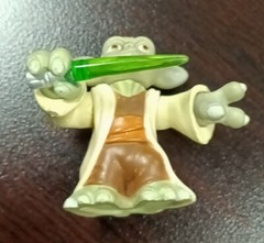 Star Wars 2011 Hasbro Galactic Heroes Yoda Action Figure Used Fast Shipping Toy