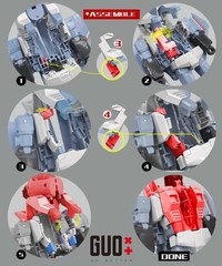 3D DIY Heel, Filler Upgrade Kit For SS86 Thundercracker Accessories – GO Better