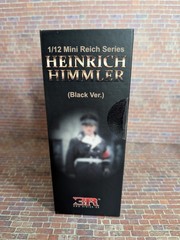3R WW2 Heinrich Himmler Black Uniform Ver. 1/12 Scale Figure “New & I SHIP DAILY