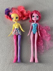 2014 My Little Pony 9″ Equestria Girls Figures Dolls Nude Lot of 2 Hasbro