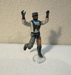 GI Joe 1990 Stretcher Medical Specialist Action Figure File Card Almost Complete