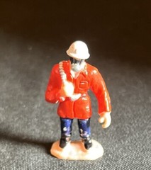 12 Mini Plastic Working Men Figure 1.5 in