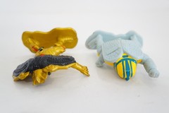 Power Rangers Vintage Figure Lot Bandai 1990s: Goldar – King Sphinx – Finster