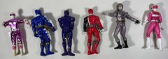 Power Rangers Figures 6 Bandai action figures 6” Mixed Lot