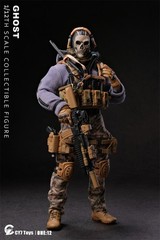 Ready! New CY7-TOYS 1/12 The Ghost Male Soldier 6″ Collectible Action Figure