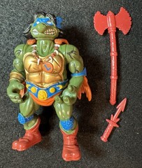 Savage Leo – Vintage 1994 Playmates TMNT Teenage Mutant Ninja Turtles Axe Dagger