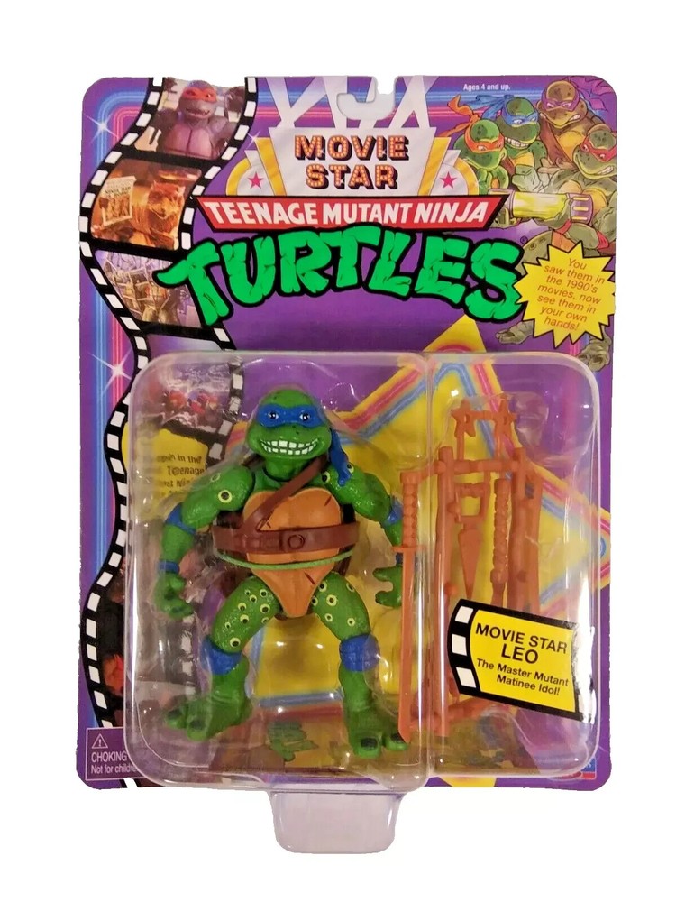 Teenage Mutant Ninja Turtles Movie Star Action Figure Leo Leonardo New
