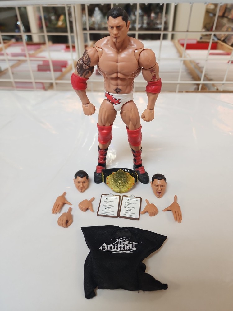 WWE Ultimate Edition Batista Action Figure Target Exclusive Mattel Missing Hand