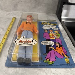 1975 Marx The Archies Archie Andrews 9″ Action Figure New Fast Ship