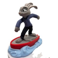 2025 McDonald’s Happy Meal Toy – Zootopia 2 – #1 – Judy Hopps Loose /LL