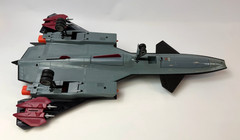 1986 Hasbro GI Joe Cobra Night Raven Jet Plane Incomplete SEE PHOTOS