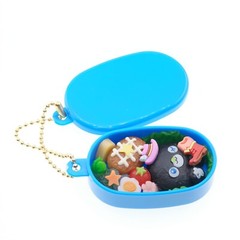 Cute Blind Box Japan Bento Cat Pig Monkey Keychain Figure 1 Random Gashapon Toy