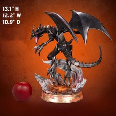 Yu-Gi-Oh! Red Eyes Black Dragon Black Edition 13 Inch Statue