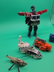 Transformers Robots in Disguise Combiner Force Optimus Prime w/ 5 Combine Vehicl