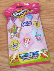Genuine Shopkins Pack: 1 Fashion Tag , 1 Sticker & 1 Shopkin Inside! *NEW*