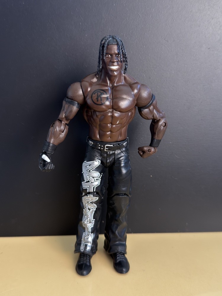 Rare 2010 Mattel WWE Over The Limit Series 5 R-TRUTH Wrestling Figure | Free S&H
