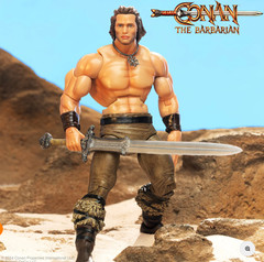 Conan The Barbarian Deluxe Iconic Pose – 7″ Conan Action Figure with Accessor…