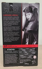 Star Wars The Black Series 6 Inch Action Figure Luminara Unduli NEW