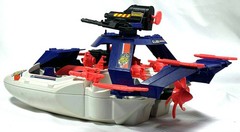 1993 G.I.Joe GI Joe Battle Corps SHARK 9000 with CUTTER Complete No Blueprints