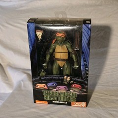 NECA TMNT 1990 Movie Michelangelo Action Figure – Boxed Gamestop Exclusive