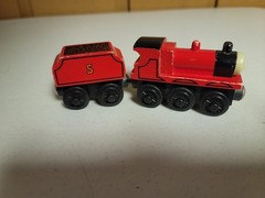 Thomas Wooden Railway Vintage 1996 James Train Britt Allcroft
