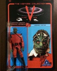 V Visitors, Diana and Reptile 5.5 inches figure X3. For display, not a toy