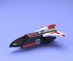 F/S BANDAI Power Rangers Jetman Super Mini Pla Jet Icarus Megazord NEW JAPAN