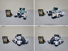 Metal CardBot W TIGUN Transforming Robot Action Figure Toy – Kids Gift