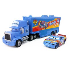 Disney Pixar Cars Black Storm Jackson DiNOco Cruz Mack Hauler Truck & Car Toys