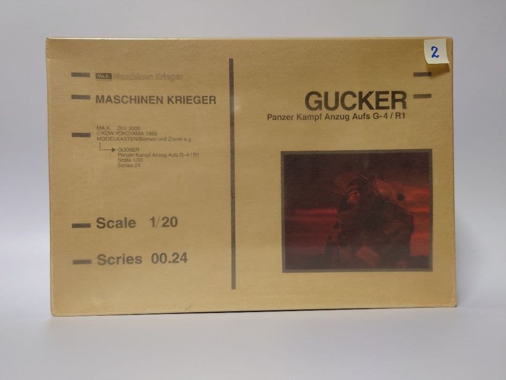 Modelkasten 1/20 Gucker MaK Resin Conversion Model Kit