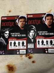 Comic Con Exclusive Dexter Morgan Figure Lot of 2 Mint In Box’s ( One Non Ex