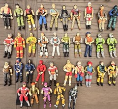 Vintage Gi joe figures LOT 80s & 90s Everything Shown🔥🔥🔥