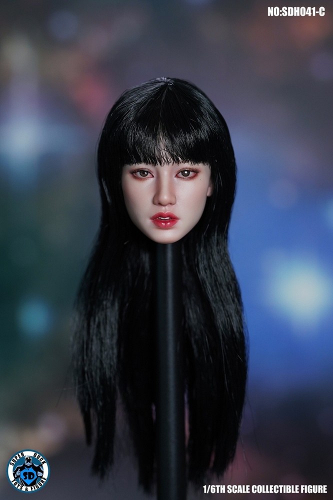SUPER DUCK 1/6 SDH041C KPOP Girl South Korea Star Head Sculpt For 12″ Figure Toy