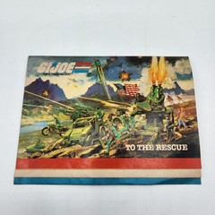 Gi Joe Cobra action figure Product insert poster Hasbro 1983 Product insert vtg