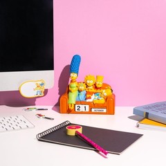Grupo Erik Perpetual Calendar – The Simpsons Gifts Desk Calendar, Home Office