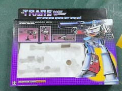 TRANSFORMATION G1 Reissue Megatron BOX and FOAM ONLY No toyFreeSpeedPAKshipping
