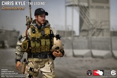 Easy & Simple Chris Kyle The Legend Remastered Deluxe Ver CK002DX 1/6 Figure