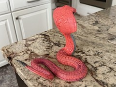 McFarlane Toys RAW 10 Battlesnake Cobra Snake Rattlesnake Loose Rubber 2020