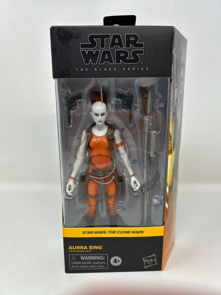 Star Wars The Black Series Aurra Sing Toy 6-Inch-Scale The Clone Wars Collectibl