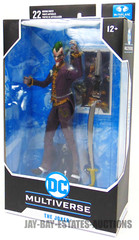 NEW DC GAMING THE JOKER INFECTED 7″ FIGURE BATMAN: ARKHAM CITY DC MULTIVERSE TMP