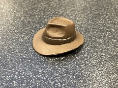 INDIANA JONES (Hat Accessory Only) Action Figure Part Fedora Hasbro 1/18 MINT